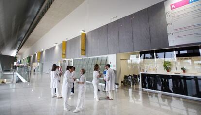Vestíbulo del hospital Sant Joan de Reus.