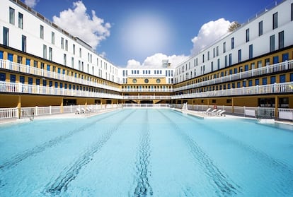 Una imagen de la 'Piscine' Molitor, en París.