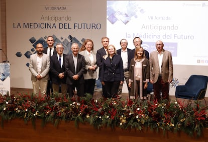Imagen de los ponentes en uno de los foros organizados por Fundación Instituto Roche sobre la medicina del futuro.