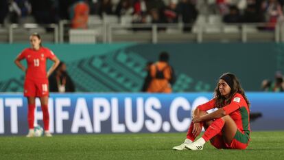 Andreia Jacinto tras el empate de Portugal ante ESTADOS Unidos.