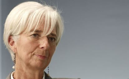 La directora gerente del FMI, Christine Lagarde.