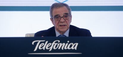 Cesar Alierta, presidente de Telef&oacute;nica