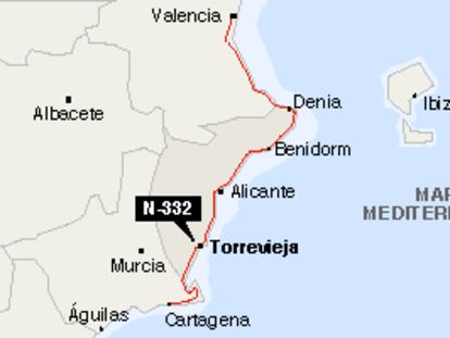 Lugar del accidente