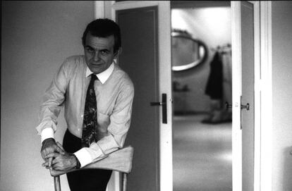 Terenci Moix en una imatge de 1992, any en què publica finalment 'El sexe dels àngels', obra abandonada vint anys enrere.