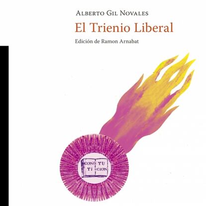 Portada de 'El Trienio Liberal', de Alberto Gil Tomares, publicado por Prensas de la Universidad de Zaragoza.