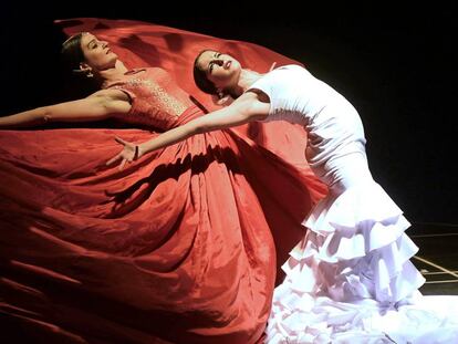 Espect&aacute;culo del cineasta Carlos Saura sobre el flamenco.