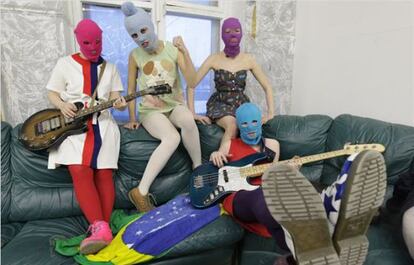 Una imagen de 'Pussy Riot: una plegaria punk'.