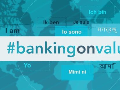 <span ><span>La banca con valores puede ser el antídoto a las desigualdades”, tuitea Ryan Munn desde Canadá, con la etiqueta #bankingonvalues.</span>