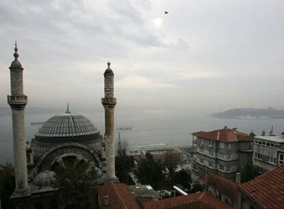 Vista de Estambul desde el estudio de Orhan Pamuk.