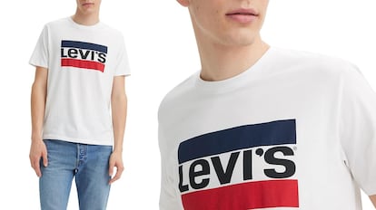 Bu beyaz Levi's tişörtü Amazon'da en çok satılan ürünlerden biri.