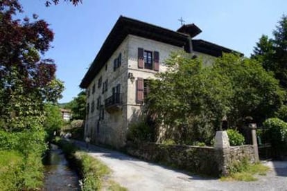 Itzea, casa familiar de los Baroja en Vera de Bidasoa (Navarra).