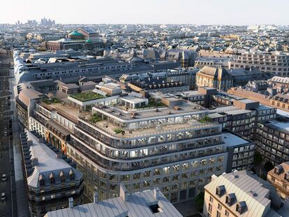 Edificio Cloud, una de las propiedades de Colonial en París, en una imagen facilitada por la compañía.