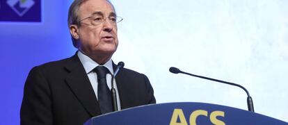 Florentino Pérrez, presidente de ACS.