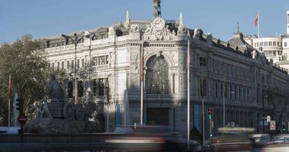 Sede del Banco de España, en Madrid. 
 