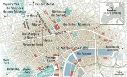 Mapa de Londres