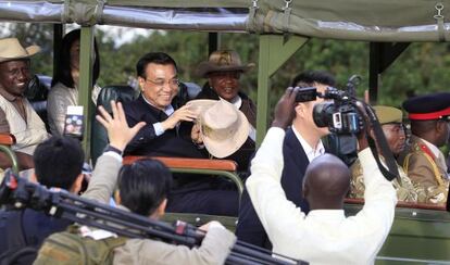 El primer ministro chino, Li Keqiang, en un viaje a Kenia, en mayo.