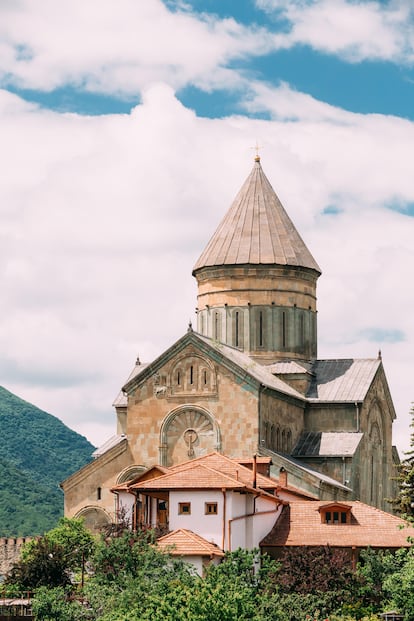 La catedral de Svetitskhoveli, en Georgia.