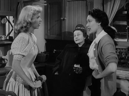 Linda Darnell, Barbara Lawrence y Thelma Ritter, en 'Carta a tres esposas ' (1949), de Joseph Leo Mankiewicz.