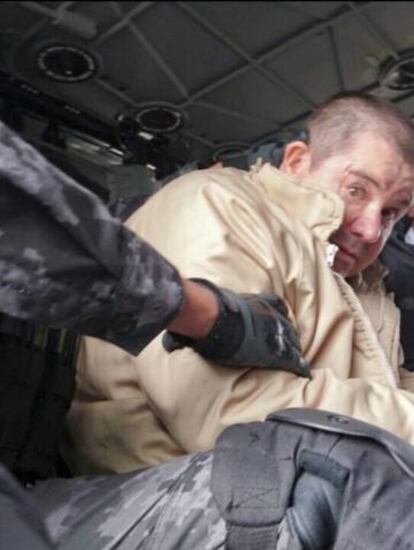 Una fotografía de 'El Chapo' publicada por el diario 'Excélsior'.