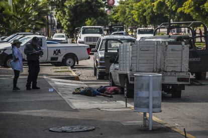 Dos víctimas de la batalla en Culiacán.