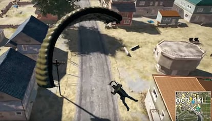 Escena del videojuego PUBG, prohibido por religiosos indonesios.