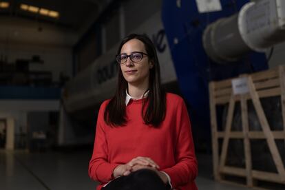 Cristina Aleixendri, ingeniera de la empresa Bound4blue. Barbera del Valles, 20 de diciembre de 2022.