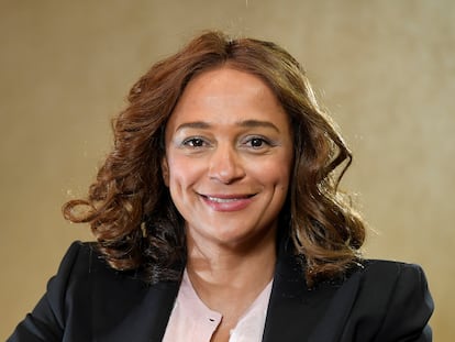 Isabel Dos Santos, en una imagen de enero de 2020. Toby Melville (REUTERS)