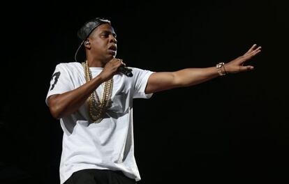 El rapero, y creador de Tidal, Jay-z.