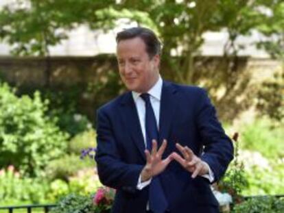 David Cameron, primer ministro brit&aacute;nico.