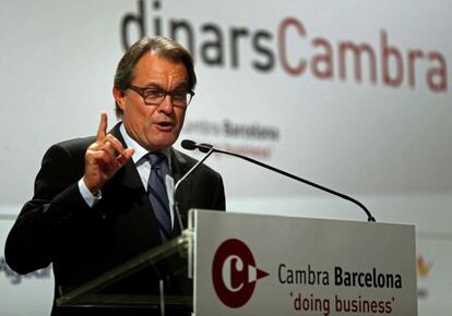 El president de la Generalitat, Artur Mas.