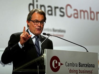 El president de la Generalitat, Artur Mas.