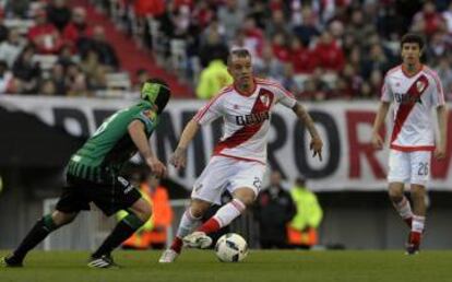 Andrés D'Allessandro, de buen rendimiento en River Plate.