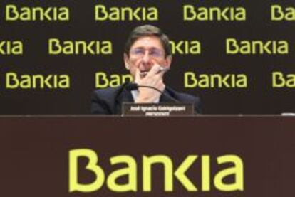 Jos&eacute; Ignacio Goirigolzarri, presidente de Bankia.