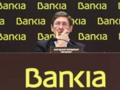 Jos&eacute; Ignacio Goirigolzarri, presidente de Bankia.