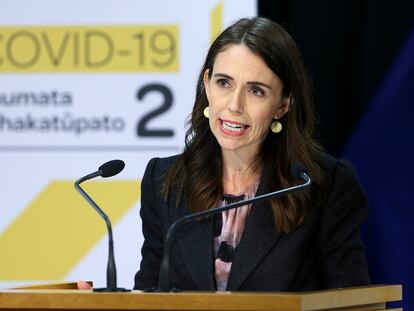 Jacinda Ardern, primera ministra de Nueva Zelanda.