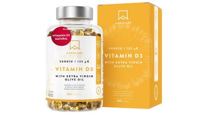 Este tipo de vitamina D tiene una absorción óptima en el organismo gracias al aceite virgen extra de su fórmula.