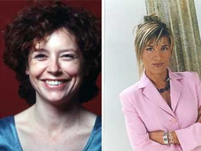 Icíar Bollaín y Julia Otero.