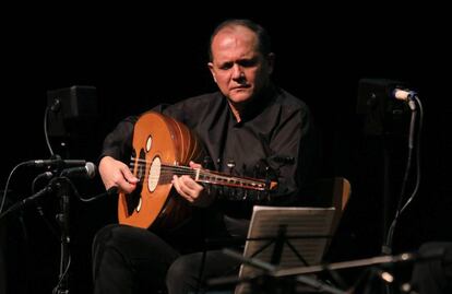 El m&uacute;sico tunecino Anouar Brahem.