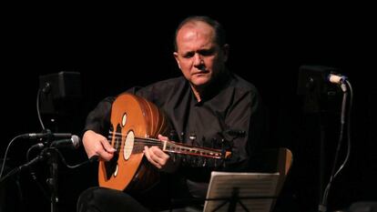 El m&uacute;sico tunecino Anouar Brahem.