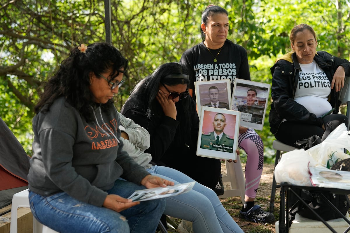 Liberados en Venezuela 54 presos políticos, todos militares
