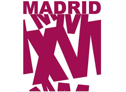 La empresa Urtercio firma este logo, que representa a Madrid como "ciudad abierta, que permite a todo recién llegado encontrar su sitio". Las emes en diferentes tamaños, además de ser la inicial de la ciudad, representan a "los ciudadanos" y su "diversidad". También han querido adoptar una estética "graffitera" y moderna, que además se insipira en los mosaicos árabes.