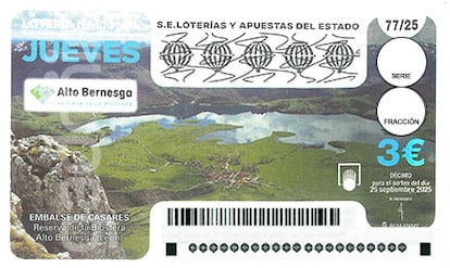 Décimo de Lotería Nacional del jueves 25 de septiembre de 2025