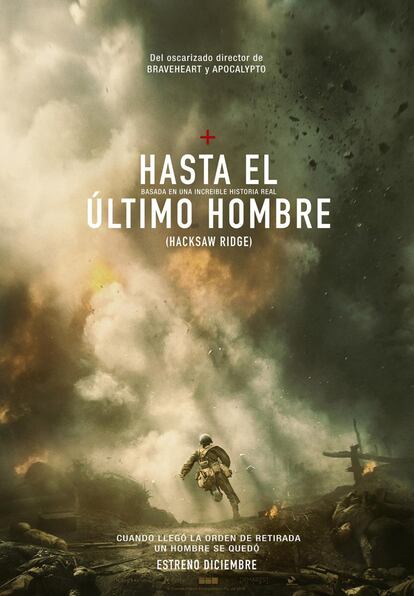 Nominada a: Mejor Película, Mejor Director (Mel Gibson), Mejor Actor (Andrew Garfield), Mejor Montaje, Mejor Sonido y Mejor Edición de Sonido.