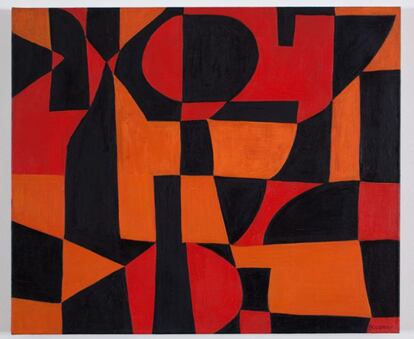 'Iberia No. 25', obra de Herrera de 1948. La artista ha conocido a los grandes artistas de la primera mitad del siglo XX: