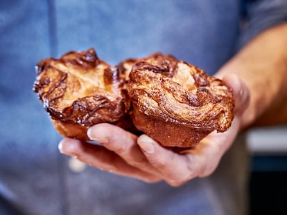 'Kouign-amann' del obrador Cientotreinta grados, en Madrid. Imagen proporcionada por el establecimiento.