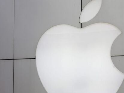 Logotipo de Apple. 