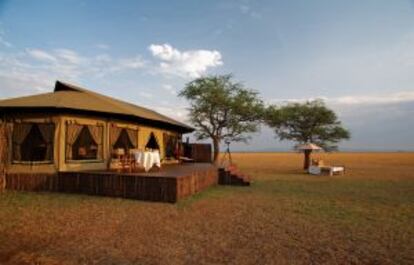 El Singita Sabora en el parque nacional de Serengueti, en Tanzania.