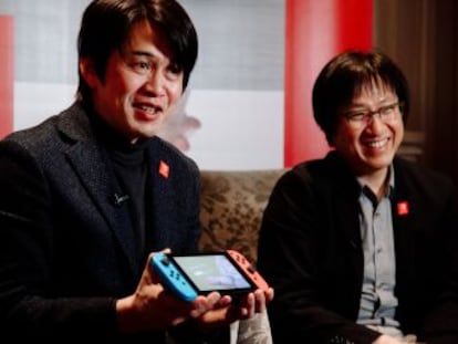 Shinya Takahashi y Yoshiaki Koizumi destacan las potencialidades de la nueva consola, que se lanza el viernes