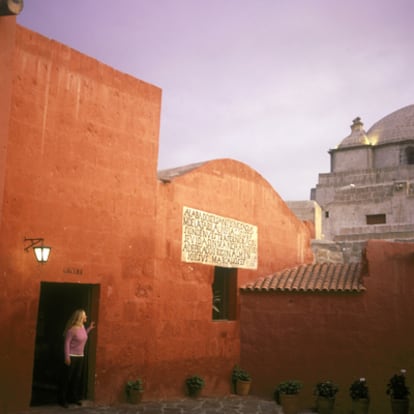 Monasterio de Santa Catalina, en la ciudad peruana de Arequipa.