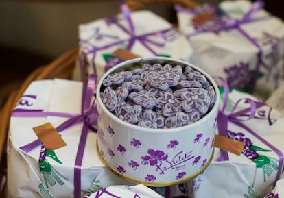 Caramelos de La Violeta, tienda centenaria del centro de Madrid.